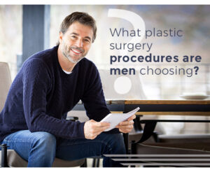 man asks what facial plastic surgery procedures other men consider